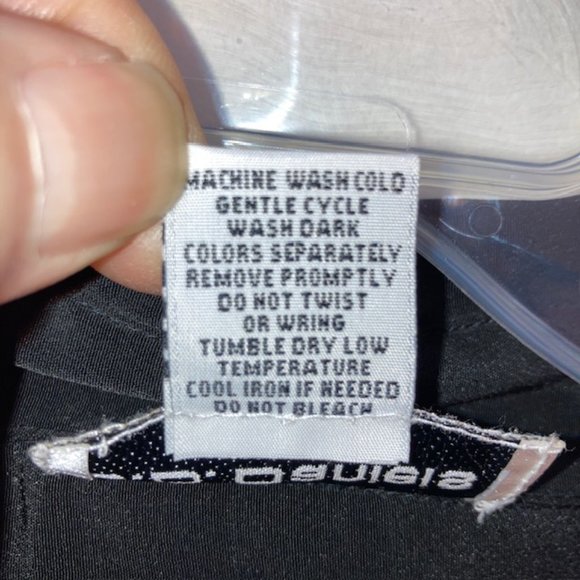 C. D. DANIELS BLACK LONG-SLEEVED BUTTON DOWN 2 POCKET SHIRT PLUS 3X - Picture 5 of 6